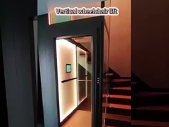 การยกเพลตฟอร์มตั้งแบบไฮดรอลิก 1 เมตรที่ปลอดภัยสําหรับคนพิการขึ้นและลงบันได