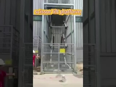 โต๊ะยกไฮดรอลิกตั้งตั้งตั้ง 3m 2000kg พลาตฟอร์มยกเลื่อยคงที่