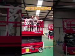 เครื่องยกเลื่อยแบบขับเอง 6m 8m 10m 12m 320kg 450kg โครงการก่อสร้าง