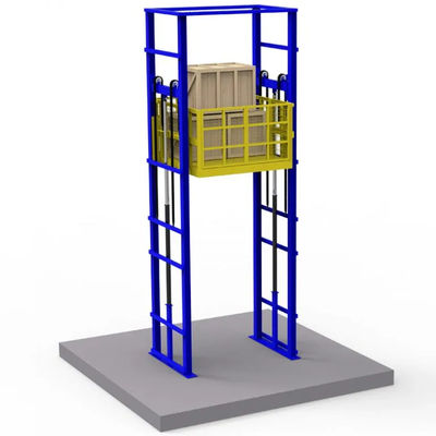 ซื้อ 2000kg-6000kg ห้องเก็บสินค้าแนวตั้ง ลิฟท์ ไฮดรอลิก ลิฟท์สินค้าสี่โพส online manufacture
