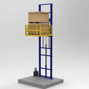 ซื้อ 1000kg โหลด ไฮดรอลิก แนวตั้ง ขนส่งสินค้า ยก 3m สินค้ายกสําหรับโกดัง online manufacture