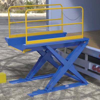 ซื้อ 3000kgs 5000kgs ไฮดรอลิก พลาตฟอร์มท่าเรือ ยก โหลดing Bay Scissor ยก online manufacture