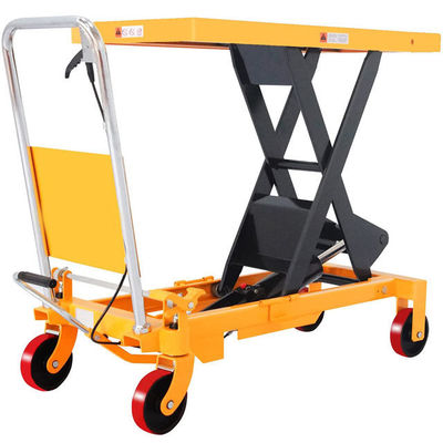 ซื้อ มือ ไฮดรอลิก Platform ยก 1.3m ความสูง ยกer Trolley 500kg online manufacture
