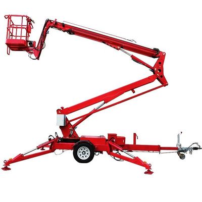 ซื้อ ไฮดรอลิก 16m รถยนต์ Boom ยก ถักย้าย Articulated Boom ยก สําหรับงานในอากาศ online manufacture