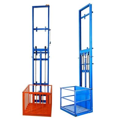 ซื้อ 500kgs Double Mast ไฮดรอลิก Goods ยก ลิฟท์ขนของภายนอก 6 เมตร online manufacture