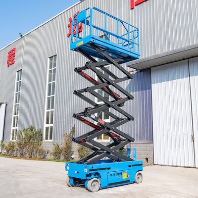 ซื้อ 10m 320kg โพลตฟอร์มยกแบบขับเคลื่อนเอง โล่งเลื่อยเคลื่อนที่ที่ขับเคลื่อนด้วยไฟฟ้า online manufacture