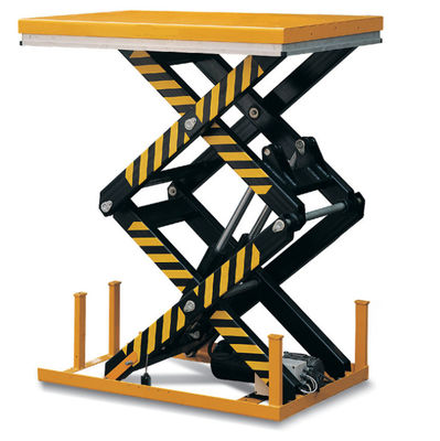 ซื้อ มือตั้ง 1000 กิโลกรัม 4 เมตร ไฮดรอลิก Scissor Lift Platform สําหรับการใช้ในภายในภายนอก online manufacture