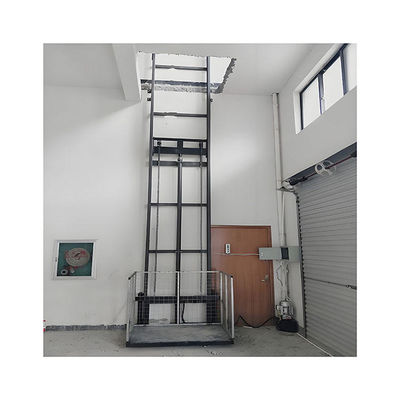 ซื้อ ลิฟท์คาร์โก้ไฟฟ้าติดผนัง โต๊ะยกสินค้าเล็ก 3m - 10m สําหรับโกดัง online manufacture