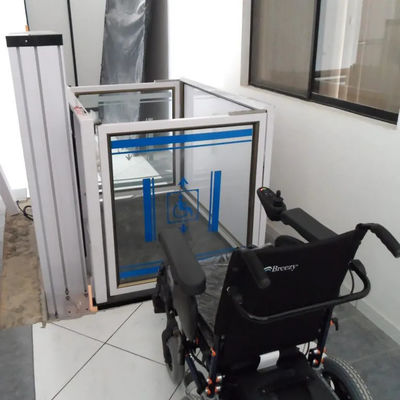 ซื้อ 1m 2m Outdoor Indoor Wheelchair Lift ไฮดรอลิกลิฟท์สําหรับคนพิการ online manufacture