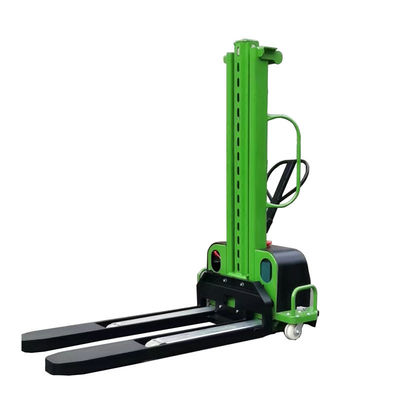 ซื้อ 0.5t 1t 1.5t พกพาภัณฑ์ภาระการบรรจุและการถอน อัตโนมัติยกไฟฟ้า Stacker online manufacture