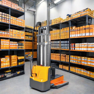 ซื้อ พาเล็ตสเต๊คเกอร์ไฟฟ้า 1 ตัน 3.5m การชักตัวเองยกพาเล็ตสเต็คเกอร์ online manufacture