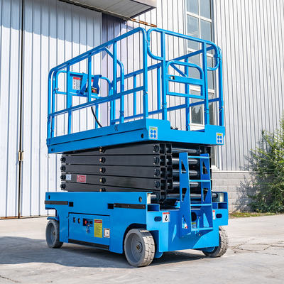 ซื้อ High Altitude Work Platform Fully Automatic Electric Scissor Lift Platform การผลิตออนไลน์