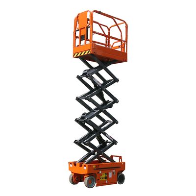 ซื้อ Mobile Hydraulic Electric Small Scissor Lift Platform 6m 8m 230kg การผลิตออนไลน์