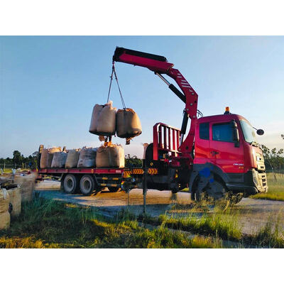 ซื้อ เครนบูมไฮดรอลิก 5 - 10 ตัน เครนติดตั้งบนรถบรรทุกสำหรับงานก่อสร้าง การผลิตออนไลน์