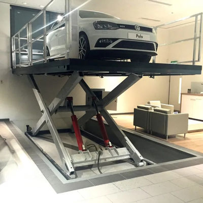 3500kgs โต๊ะยกรถยนต์ 3m ติดรถยนต์ Scissor ยก สําหรับโรงรถ
