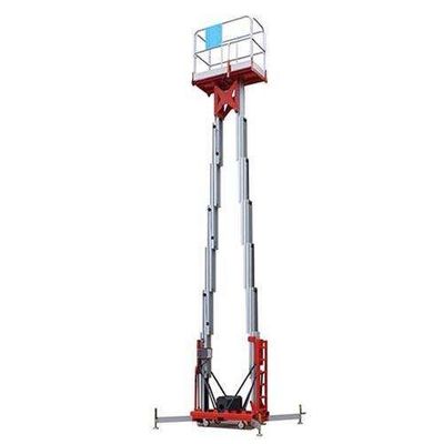 14m 200kg แพลตฟอร์มการทํางานในอากาศ สารสกัดอลูมิเนียม