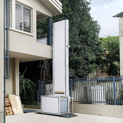 250KG 1.5m ไฮดรอลิกรถเข็นยกสําหรับบ้านสําหรับคนพิการ