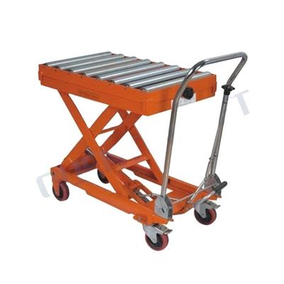 350 กิโลกรัม มือ Scissor Trolley พลาตฟอร์มยก