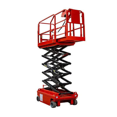 เครื่องยกเลื่อยแบบขับเอง 6m 8m 10m 12m 320kg 450kg โครงการก่อสร้าง