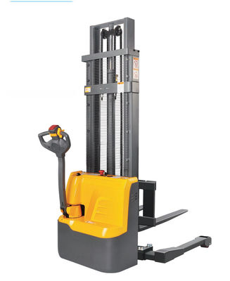 อิเล็กทริกสเตคเกอร์ 2t 3m อัตโนมัติยก อัตโนมัติการบรรทุก Pallet Stacker
