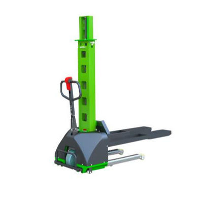 500kg 1000kg Self Loading Pallet Stacker เครื่องยกอัตโนมัติ เครื่องยกอิเล็กทริก