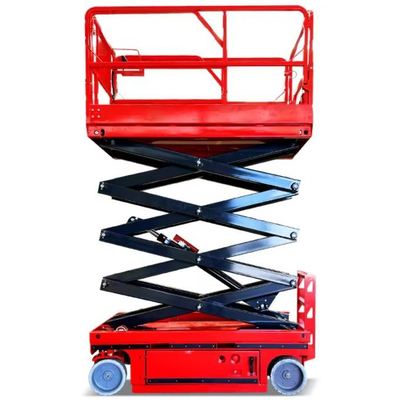 รถกระเช้ากรรไกรไฟฟ้าไฮดรอลิก 6-16 เมตร รับน้ำหนักได้ 320 กก.