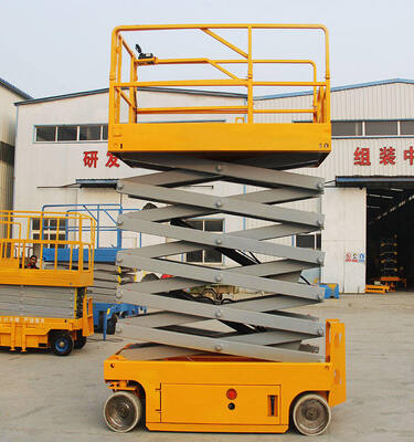 6m Mini Scissor Lift กรรไกรไฮดรอลิกไฟฟ้า Mobile Lifter